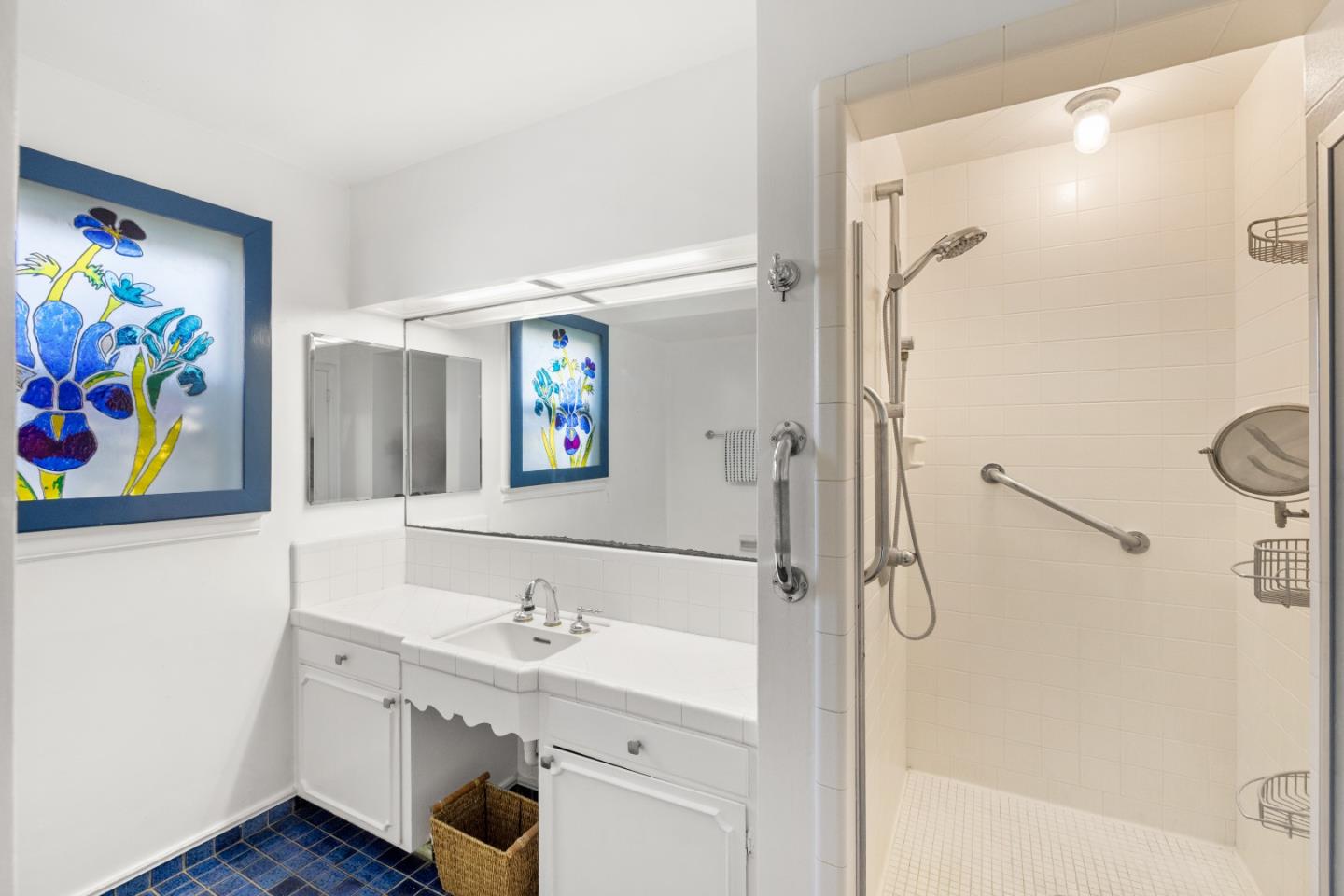 330 Homestead Avenue Salinas, CA 93901 - Photo 22 of 51 a bathroom with a sink a vanity and a mirror