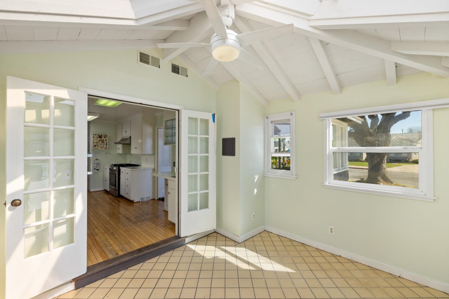 330 Homestead Avenue Salinas, CA 93901 - Photo 30 of 51 a view of an empty room with wooden floor and a window