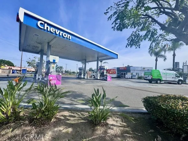 a building view with a outdoor space