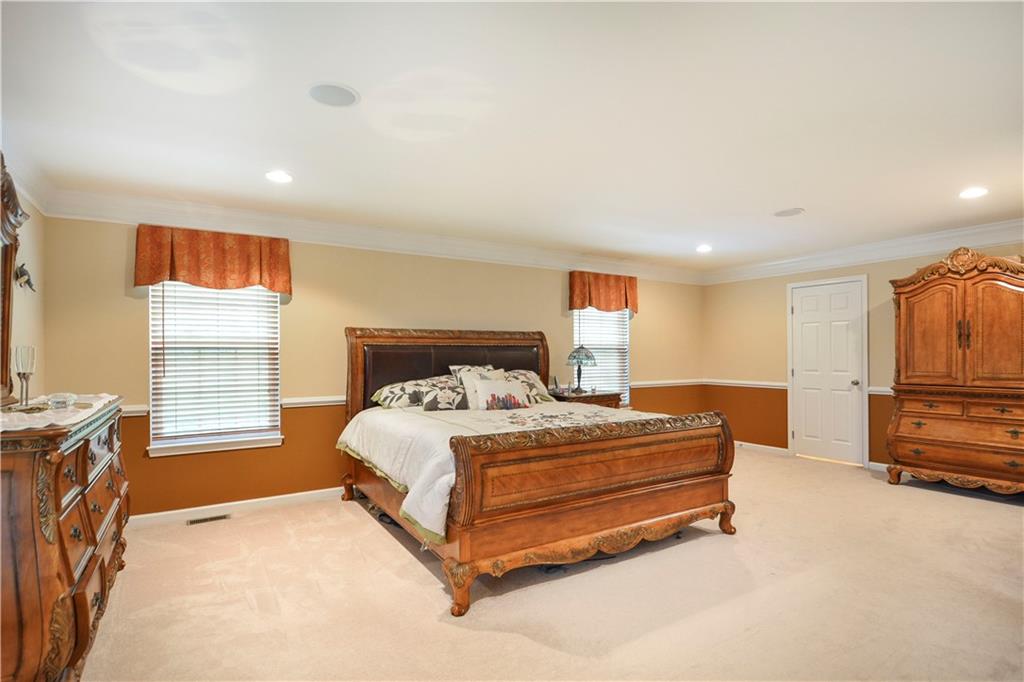 132 Walnut Drive McKees Rocks, PA 15136 - Photo 13 of 25 Opposite view of the master bedroom. The door seen to the right leads to the master bathroom.