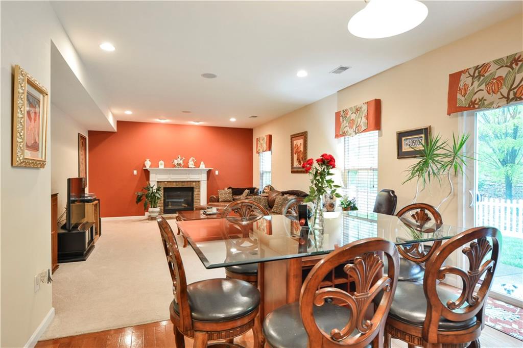 132 Walnut Drive McKees Rocks, PA 15136 - Photo 7 of 25 Open sight lines from kitchen through the living room.