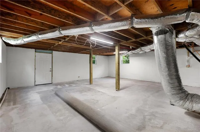 a view of empty room