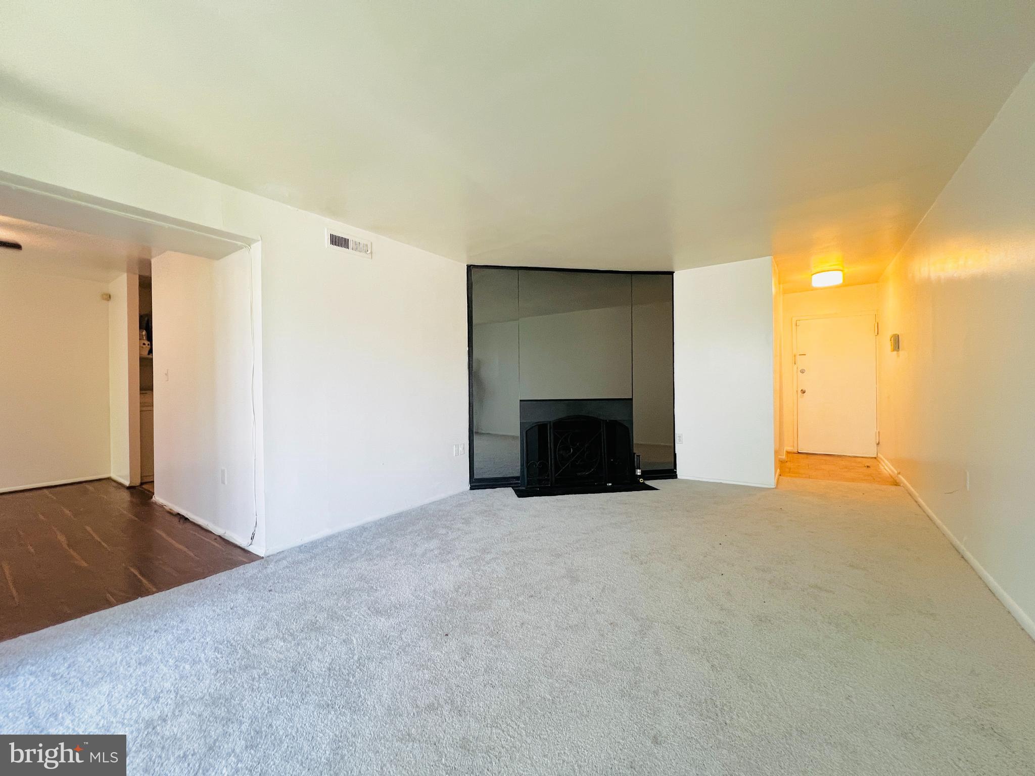 8665 Greenbelt Road, Unit 202 Greenbelt, MD 20770 - Photo 20 of 22 an empty room with a fireplace