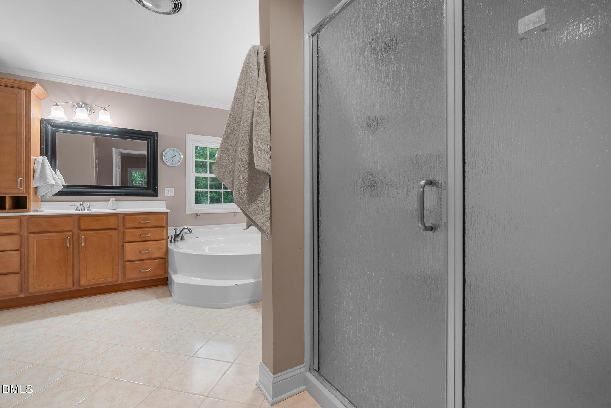 431 Patterson Ridge Lane Sanford, NC 27330 - Photo 20 of 29 a bathroom with a sink a toilet and mirror