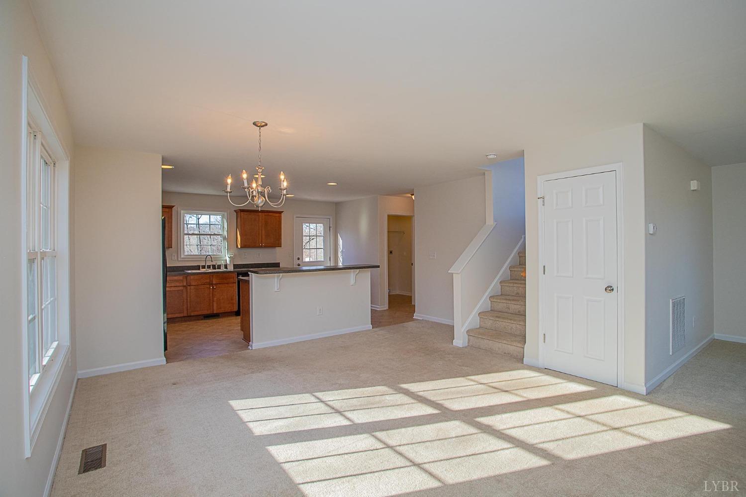2417 River Road Madison Heights, VA 24572 - Photo 22 of 35 a view of a kitchen with a sink and cabinets