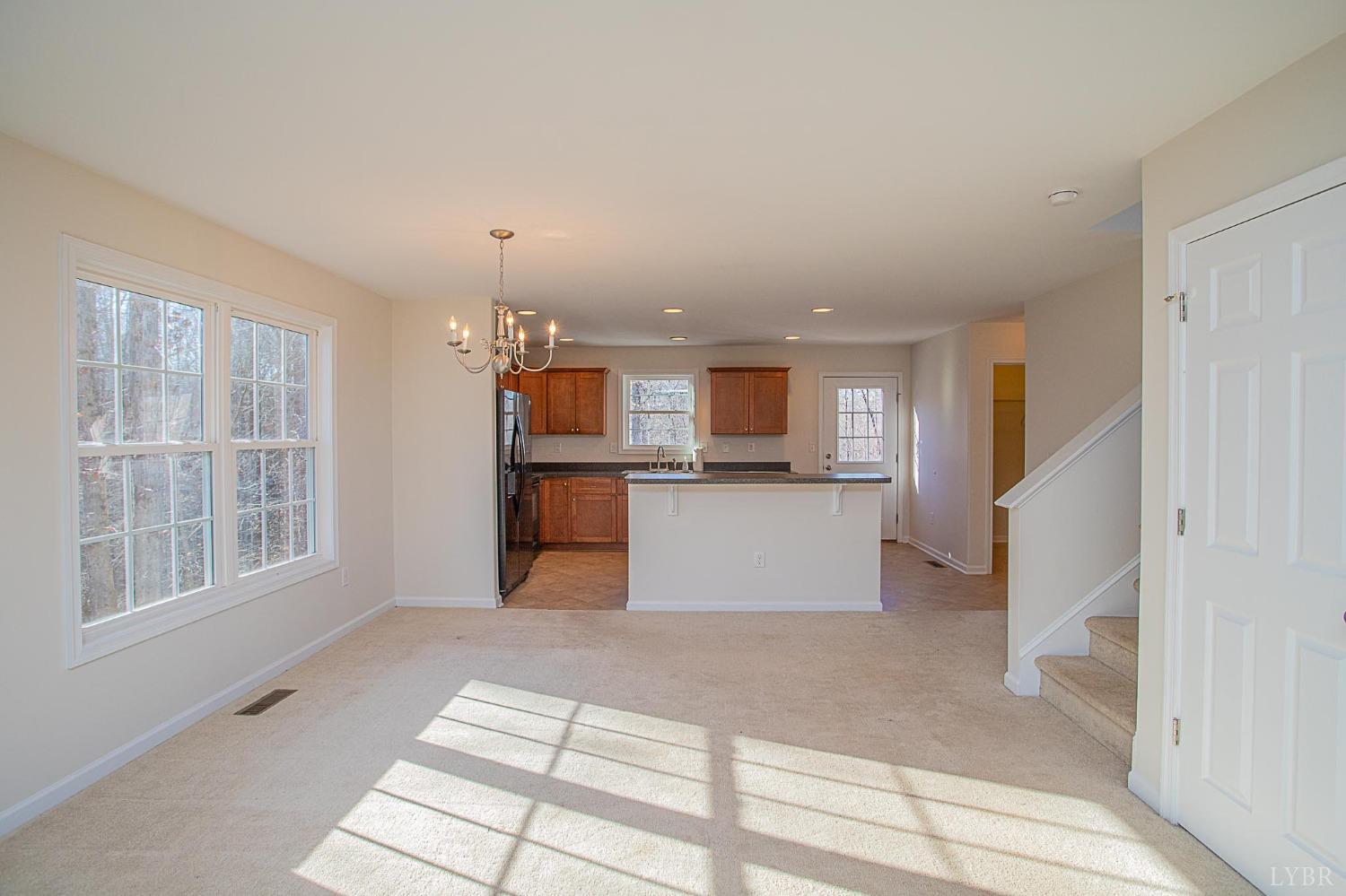 2417 River Road Madison Heights, VA 24572 - Photo 23 of 35 a view of kitchen with refrigerator and window