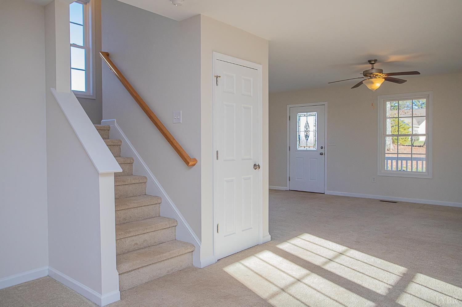 2417 River Road Madison Heights, VA 24572 - Photo 25 of 35 a view of an entryway with wooden floor and windows