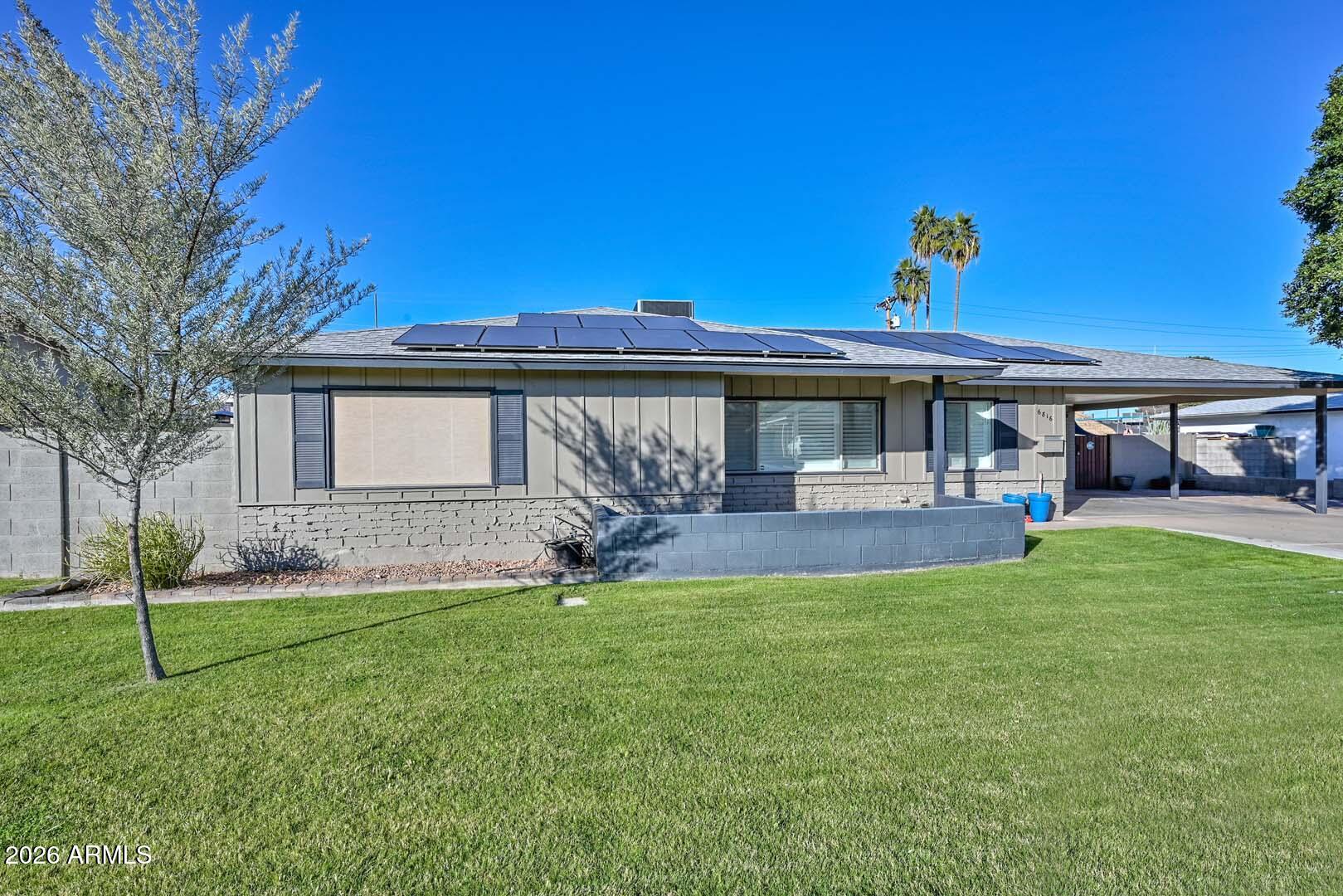 6816 East Coronado Road Scottsdale, AZ 85257 - Photo 2 of 41 Front View-Solar
