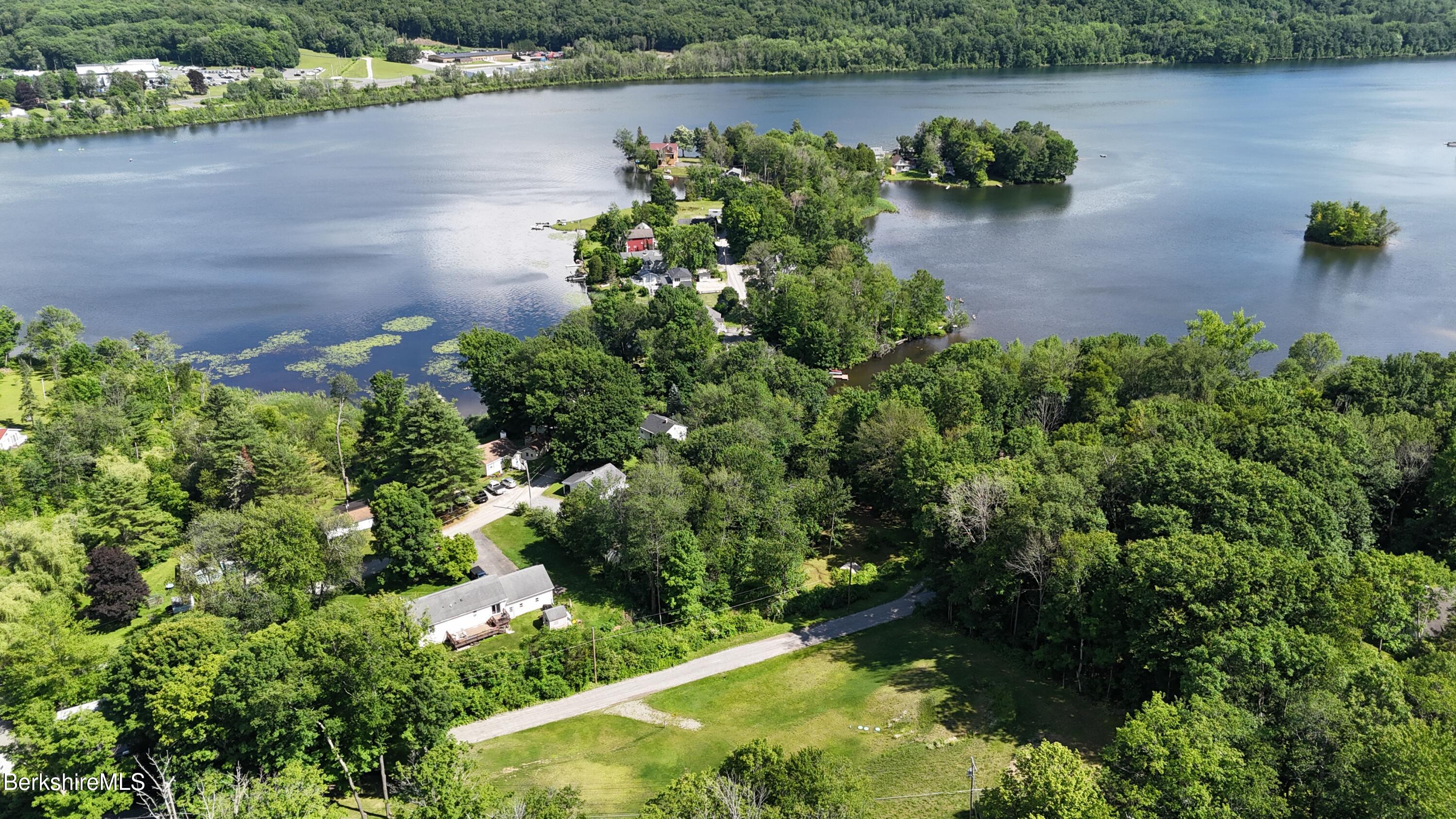 0 Horns Beach Road Cheshire, MA 01225 - Photo 2 of 19 Drone view