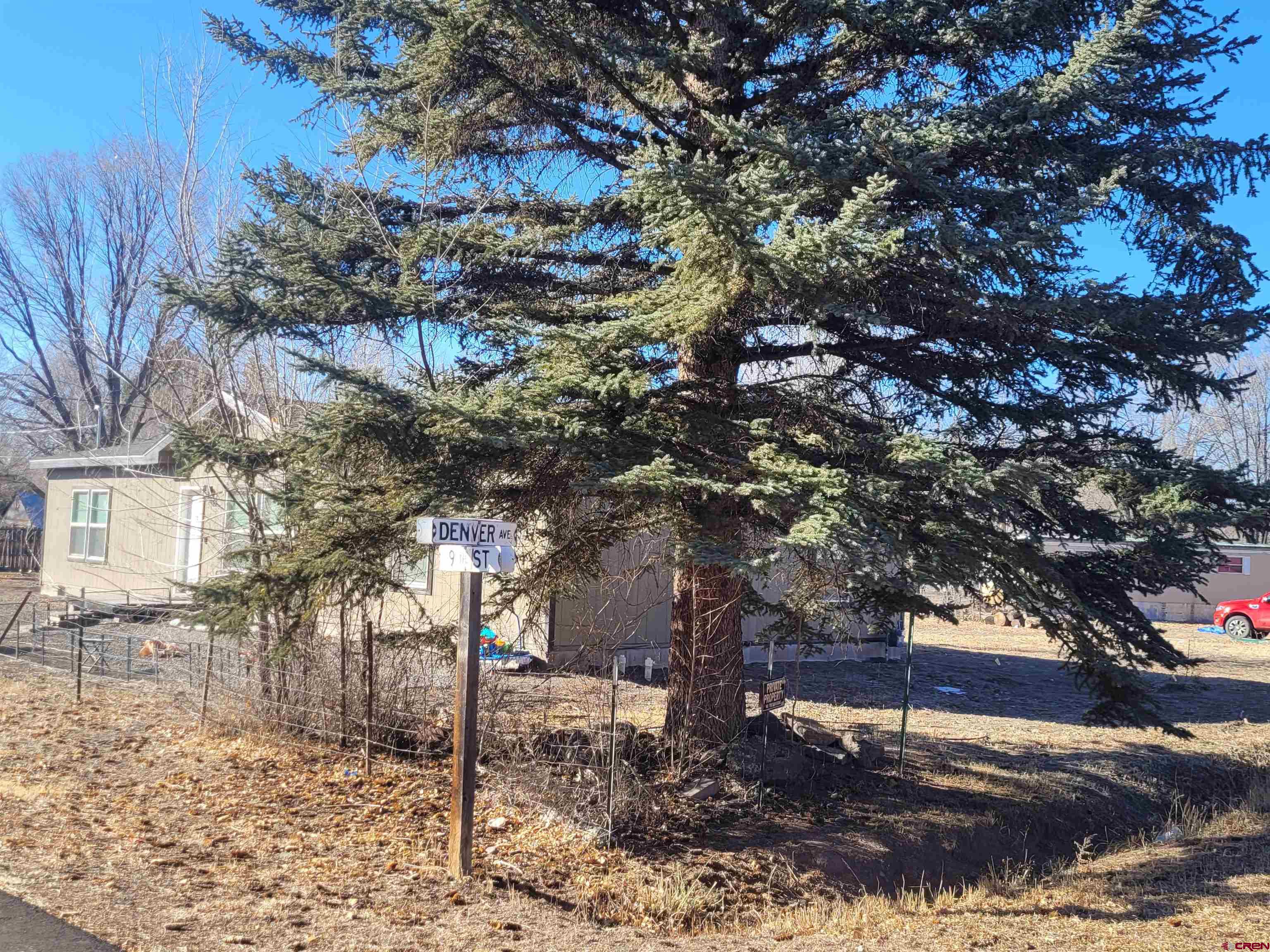 305 9th Street Saguache, CO 81149 - Photo 22 of 32 a backyard of a house with lots of green space