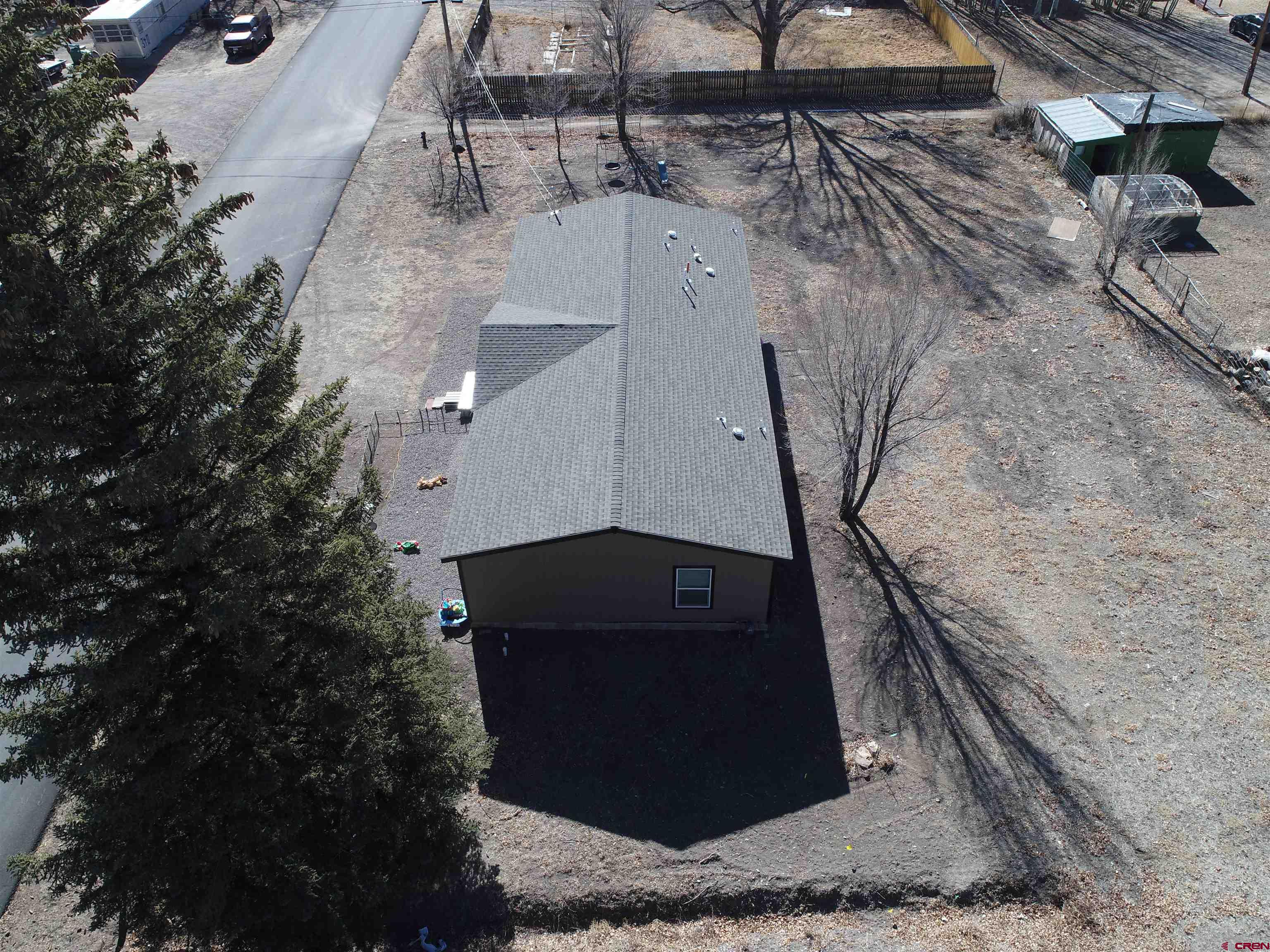 305 9th Street Saguache, CO 81149 - Photo 27 of 32 a view of a backyard of a house