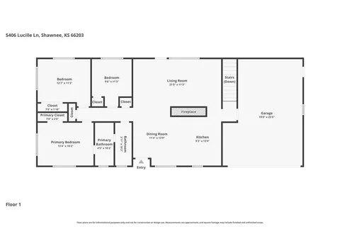 $425,000 | 5406 Lucille Lane, Shawnee, KS 66203