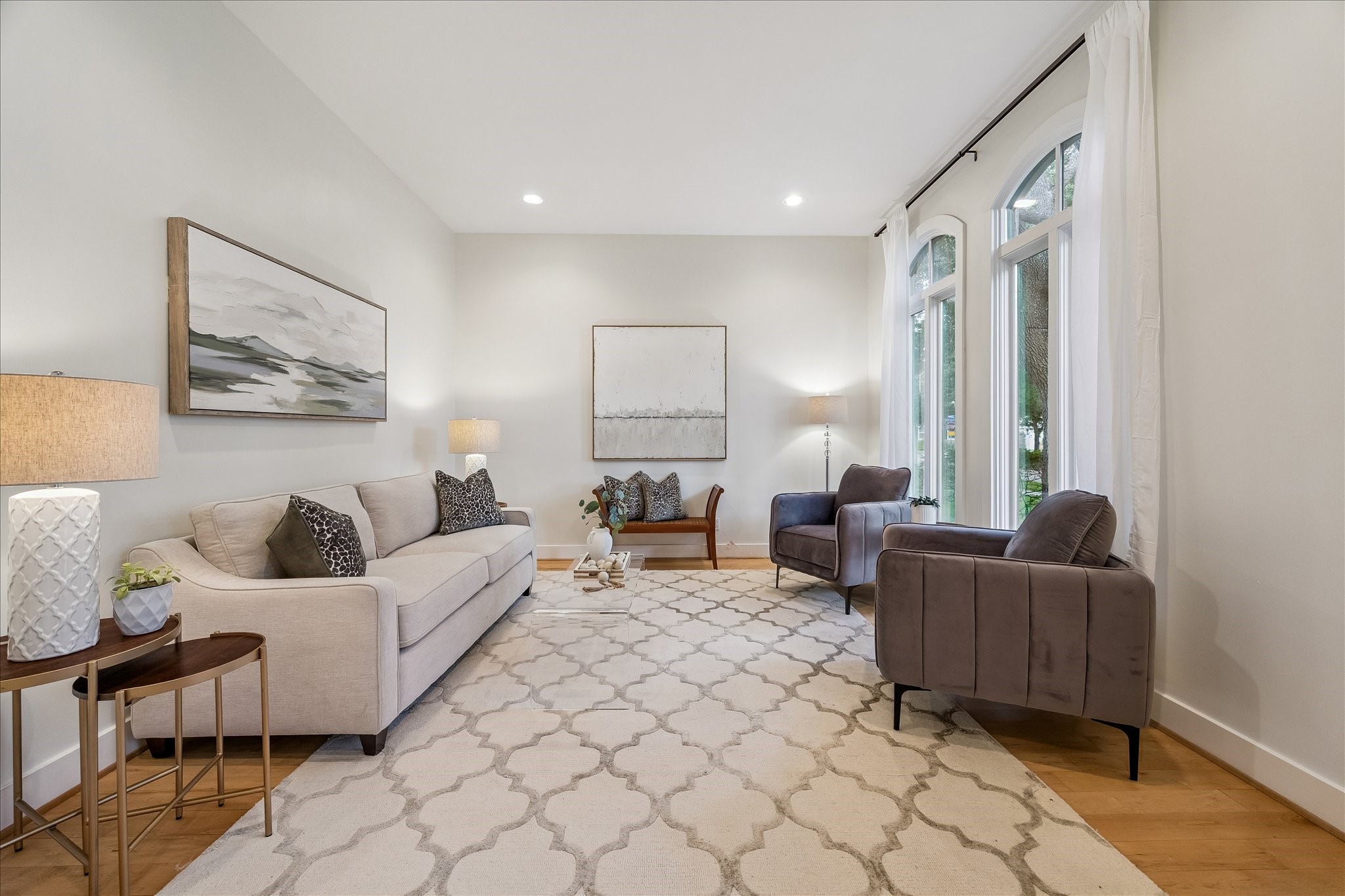 4010 Milton Street Houston, TX 77005 - Photo 4 of 49 FORMAL LIVING. The first thing you will notice as soon as you step into the home are the generous room dimensions and openness of the home. The formal living is on the right and thanks to floor to ceiling windows, this room is sunny and bright. It would also make a great first floor playspace for younger children.