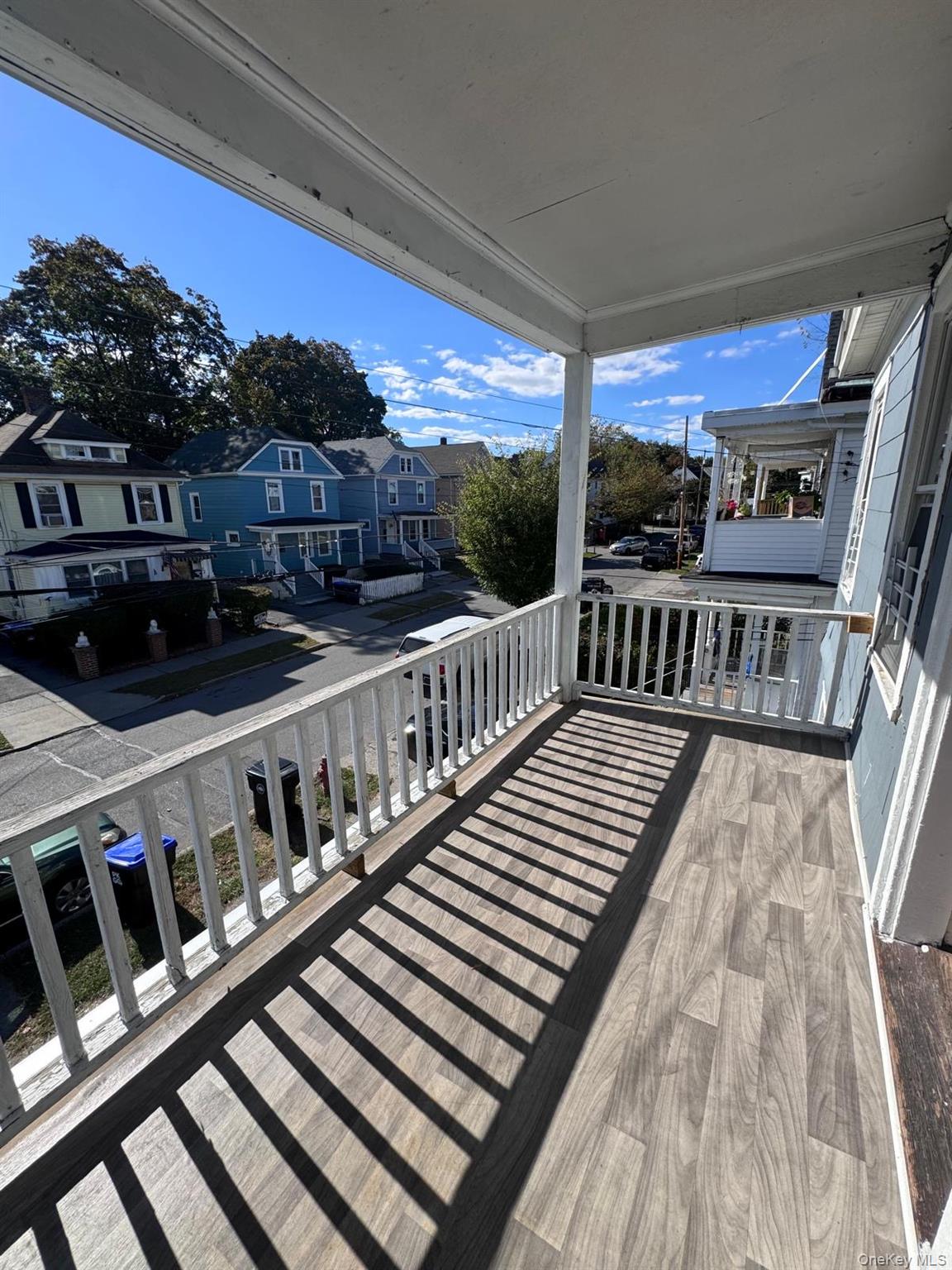 25 Lent Street, Unit 2 Poughkeepsie, NY 12601 - Photo 7 of 14 a view of balcony with furniture
