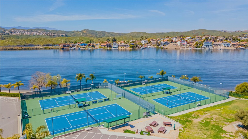 30026 Big Range Road Canyon Lake, CA 92587 - Photo 36 of 48 a view of a lake with a mountain