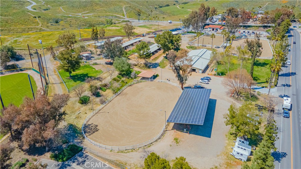 30026 Big Range Road Canyon Lake, CA 92587 - Photo 45 of 48 an aerial view of a swimming pool