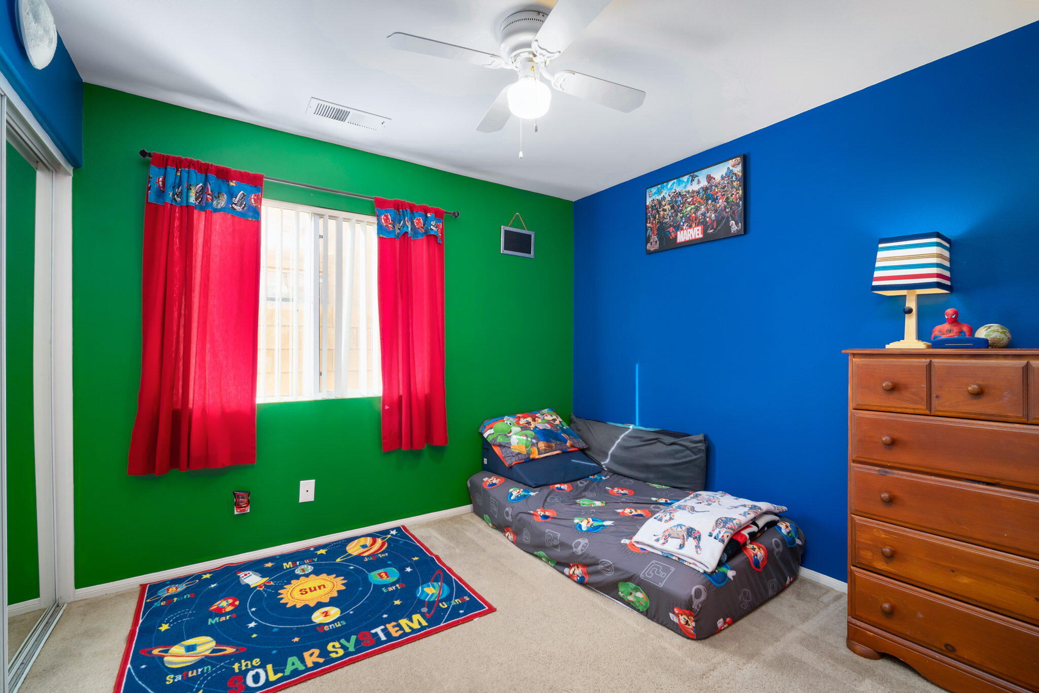 79350 Paseo Del Rey La Quinta, CA 92253 - Photo 29 of 41 a bedroom with a bed and windows