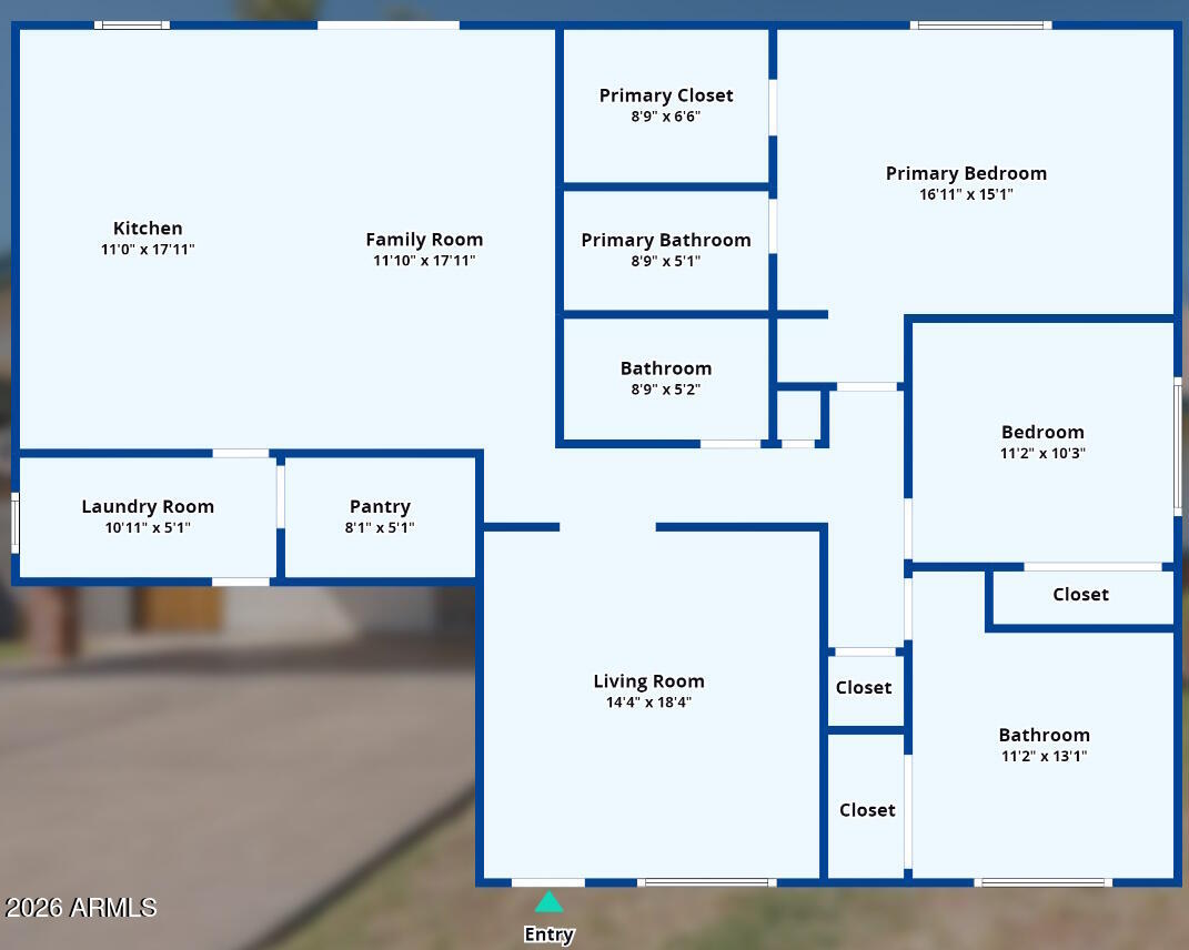 1432 South Oracle Mesa, AZ 85204 - Photo 13 of 13 02 - Floor Plan
