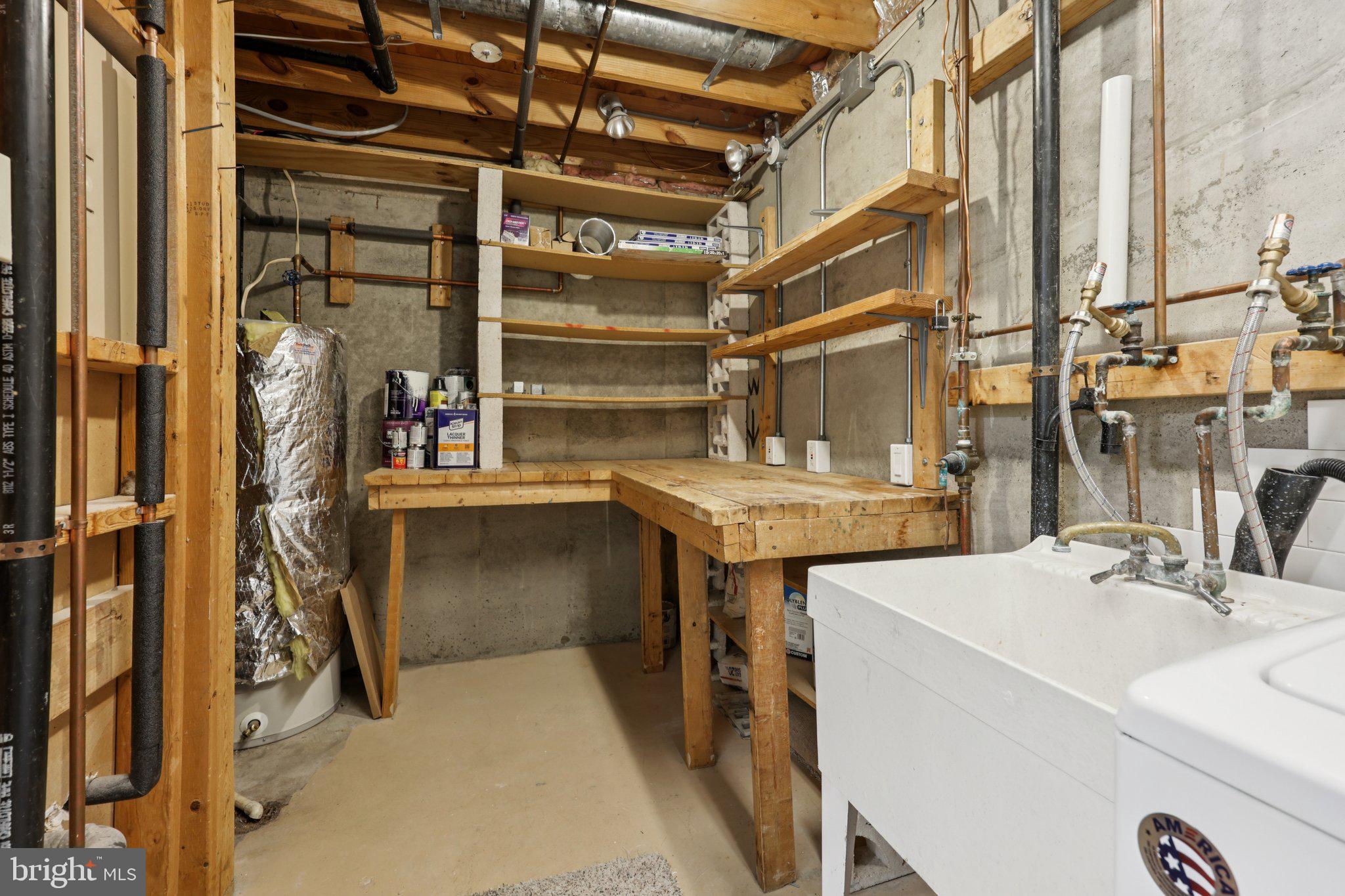 1666 Harvest Green Court Reston, VA 20194 - Photo 36 of 46 Workshop woodworking area