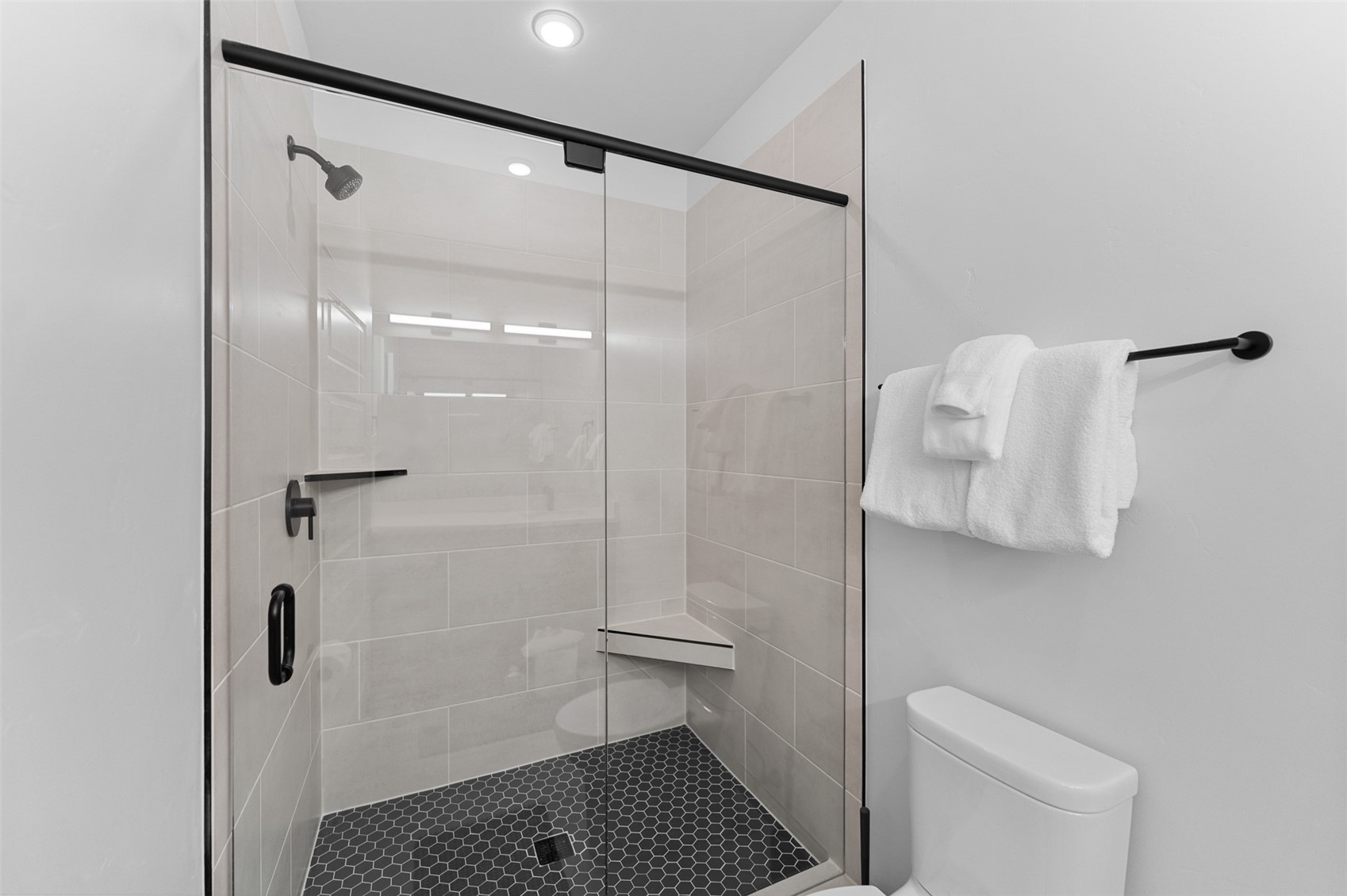 125 West Keystone Road, Unit 105 Keystone, CO 80435 - Photo 18 of 29 a bathroom that has a glass shower door