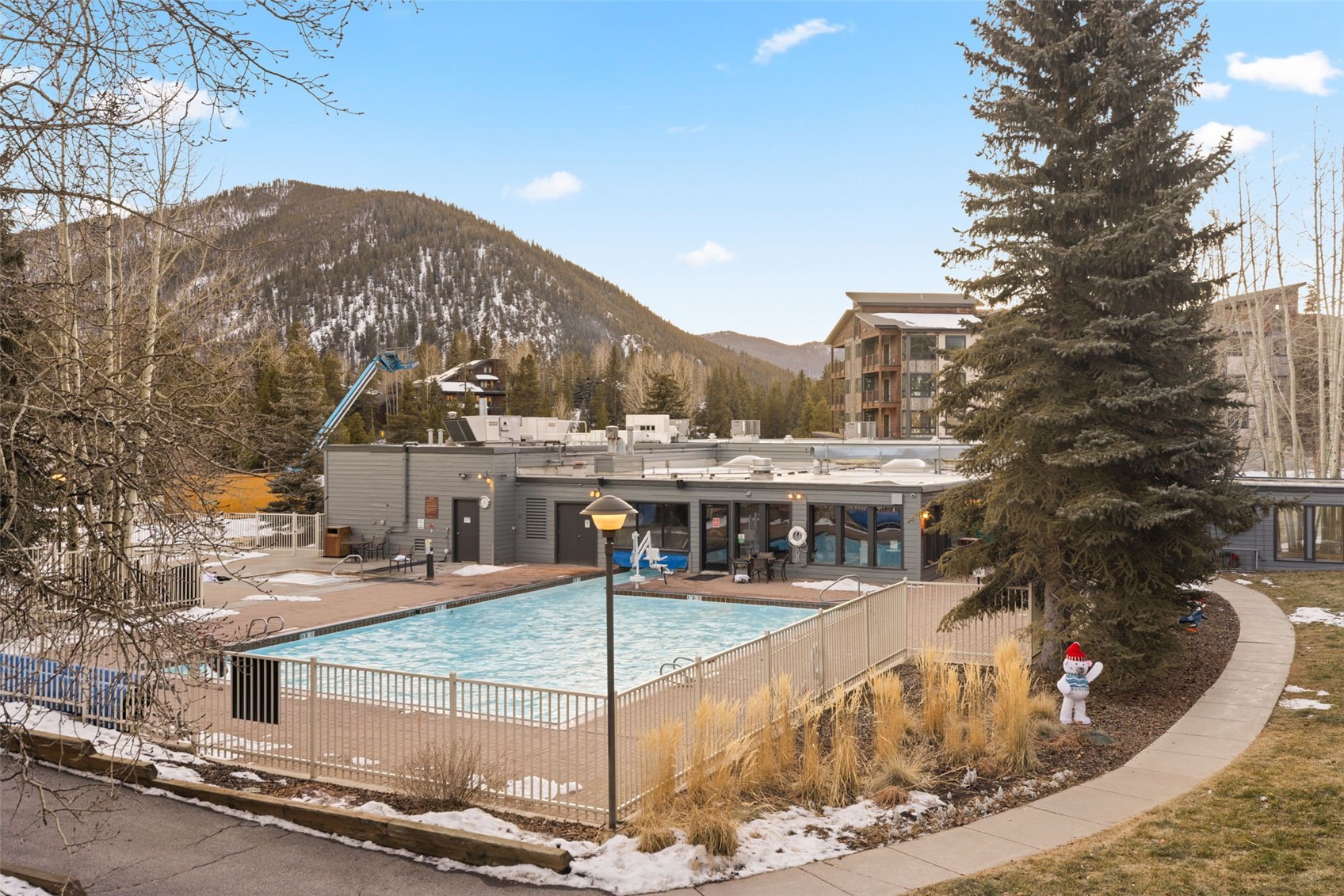 125 West Keystone Road, Unit 105 Keystone, CO 80435 - Photo 26 of 29 a view of a water with building in the background