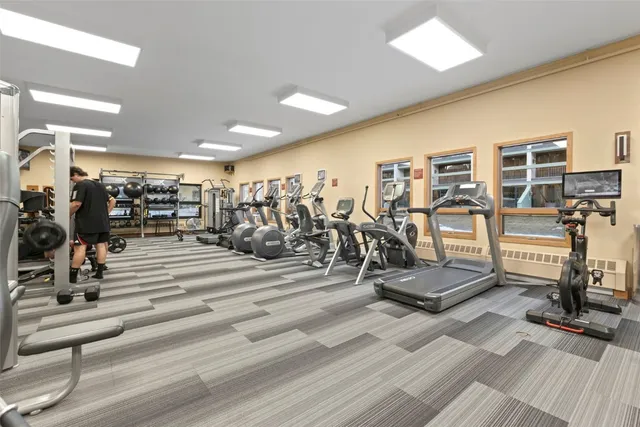 a view of a city with tall buildings