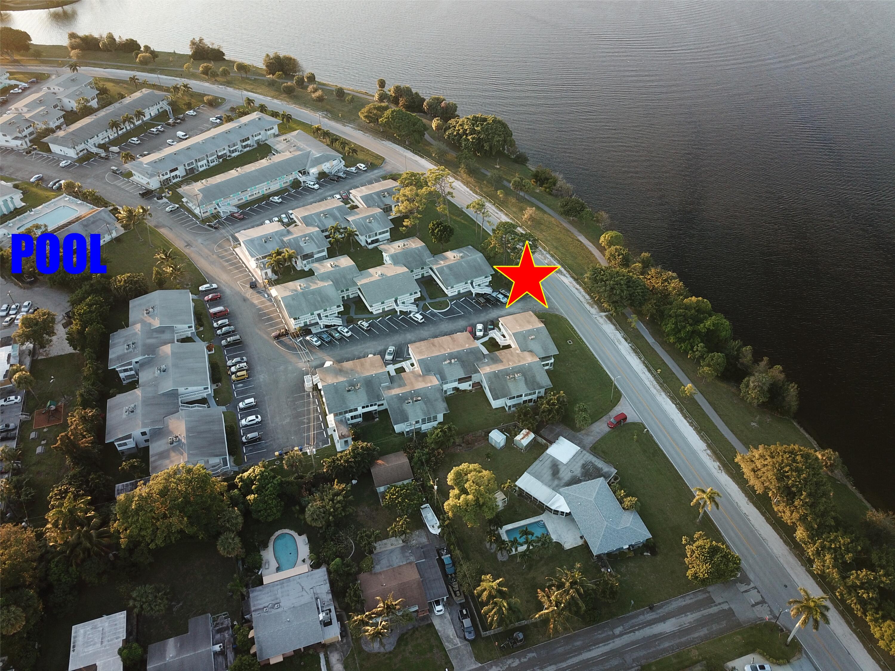 2004 Lake Osborne Drive, Unit 1 Lake Worth Beach, FL 33461 - Photo 24 of 30 an aerial view of a city