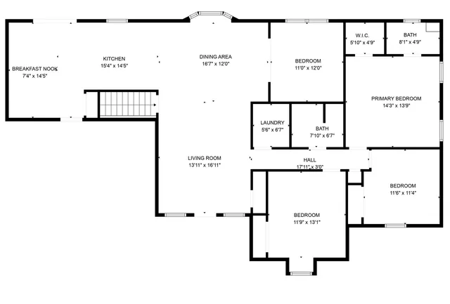 a picture of a wall with a white wall and a white refrigerator