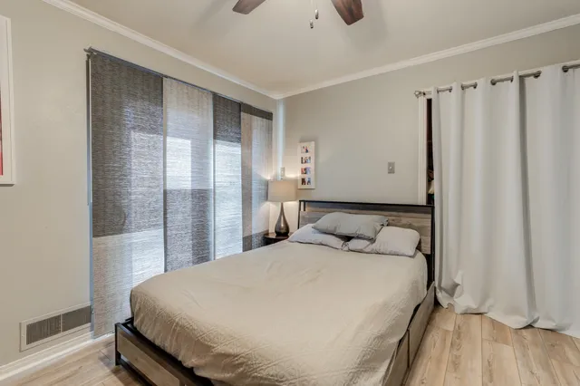 a view of a bathroom with a shower
