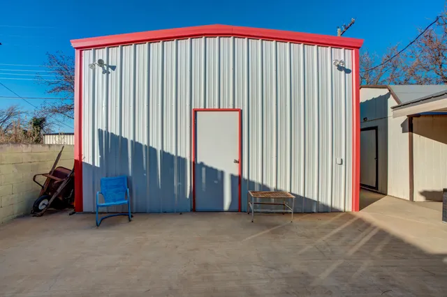 a view of storage and utility room