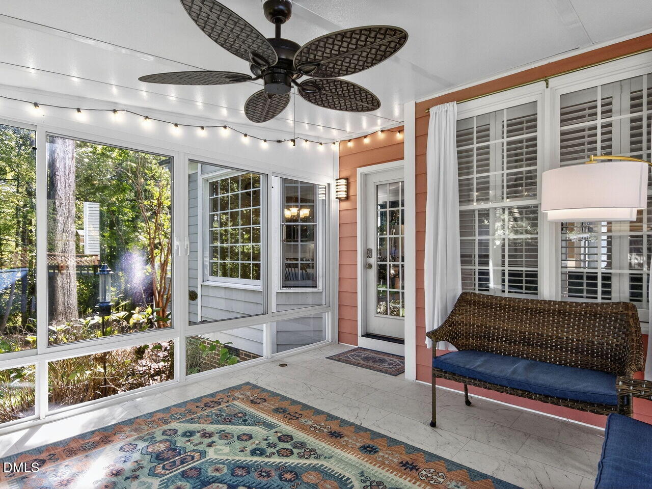 6736 Hammersmith Drive Raleigh, NC 27613 - Photo 16 of 42 a bedroom with furniture and large windows