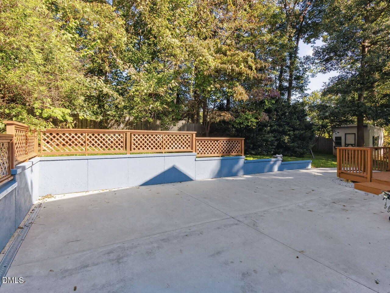 6736 Hammersmith Drive Raleigh, NC 27613 - Photo 42 of 42 a view of backyard with trees