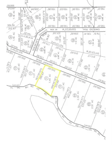 a view of a yard with an outdoor space