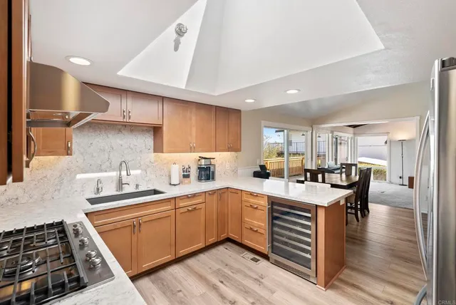 a room with furniture and a flat screen tv