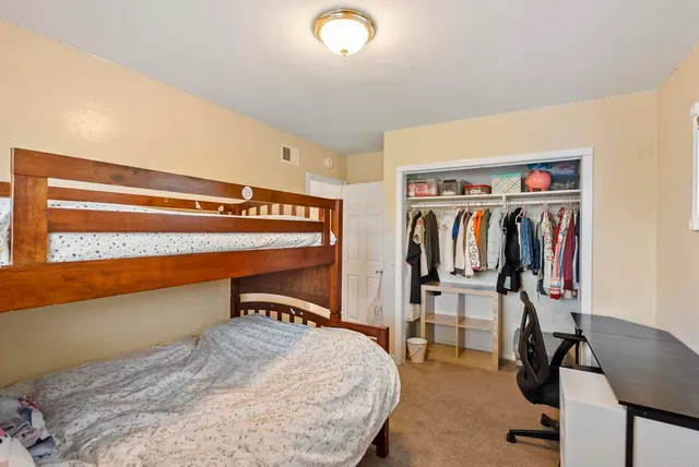an aerial view of residential house with outdoor space