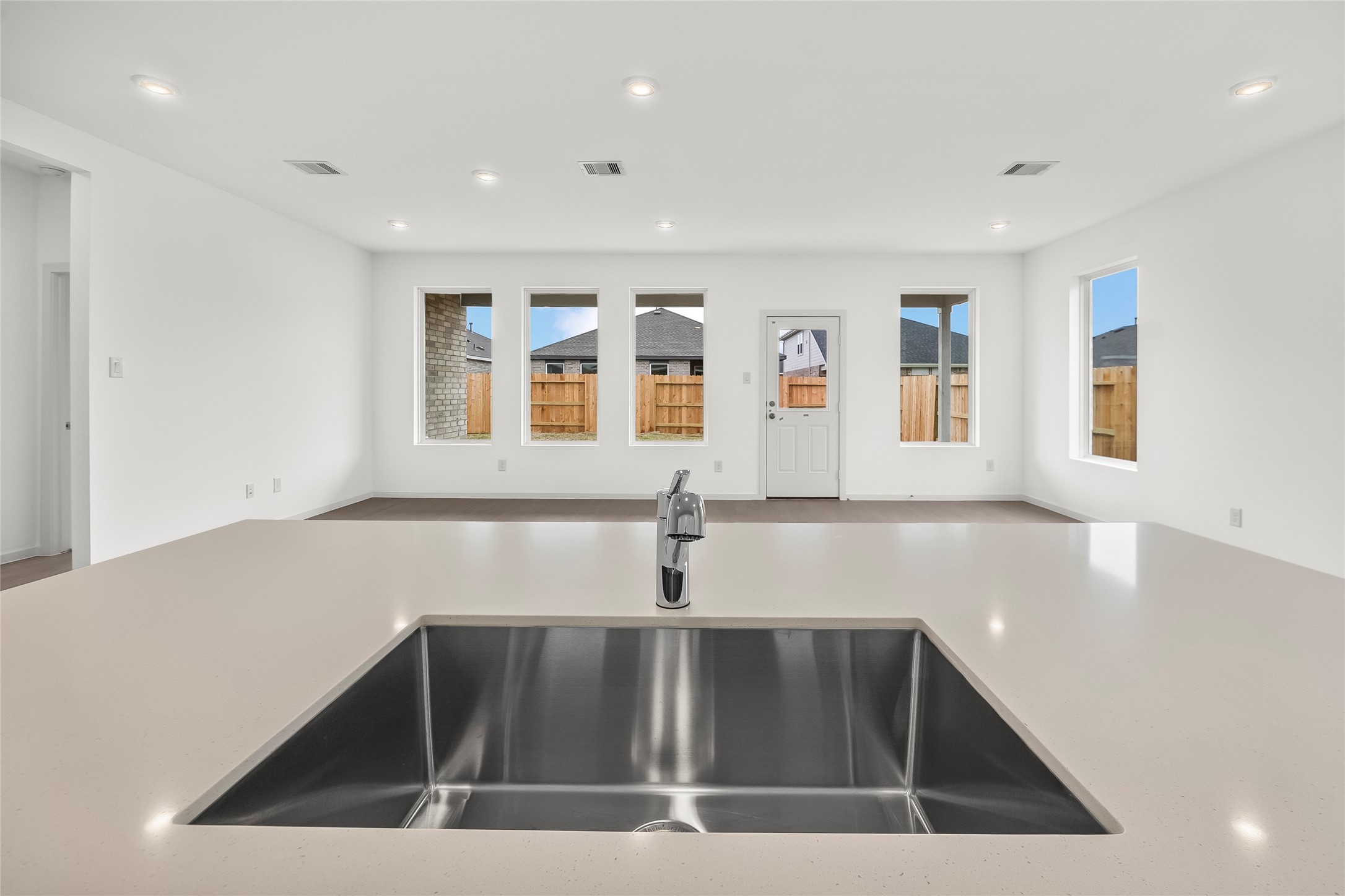 201 Orchard Cove Snook, TX 77879 - Photo 4 of 22 a view of kitchen with windows and sink