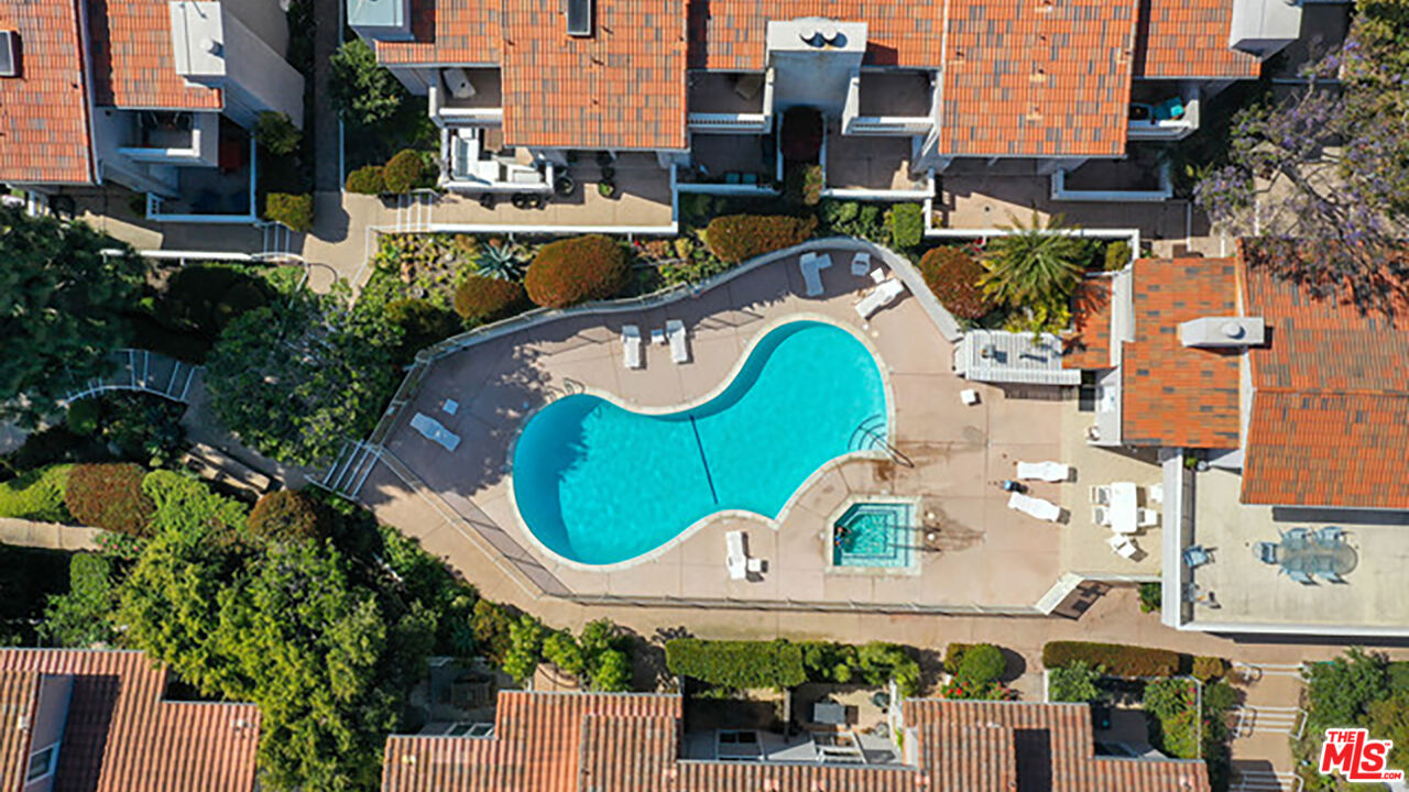 28286 Rey De Copas Lane Malibu, CA 90265 - Photo 26 of 26 an aerial view of a house with a swimming pool
