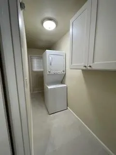 a room with storage and utility