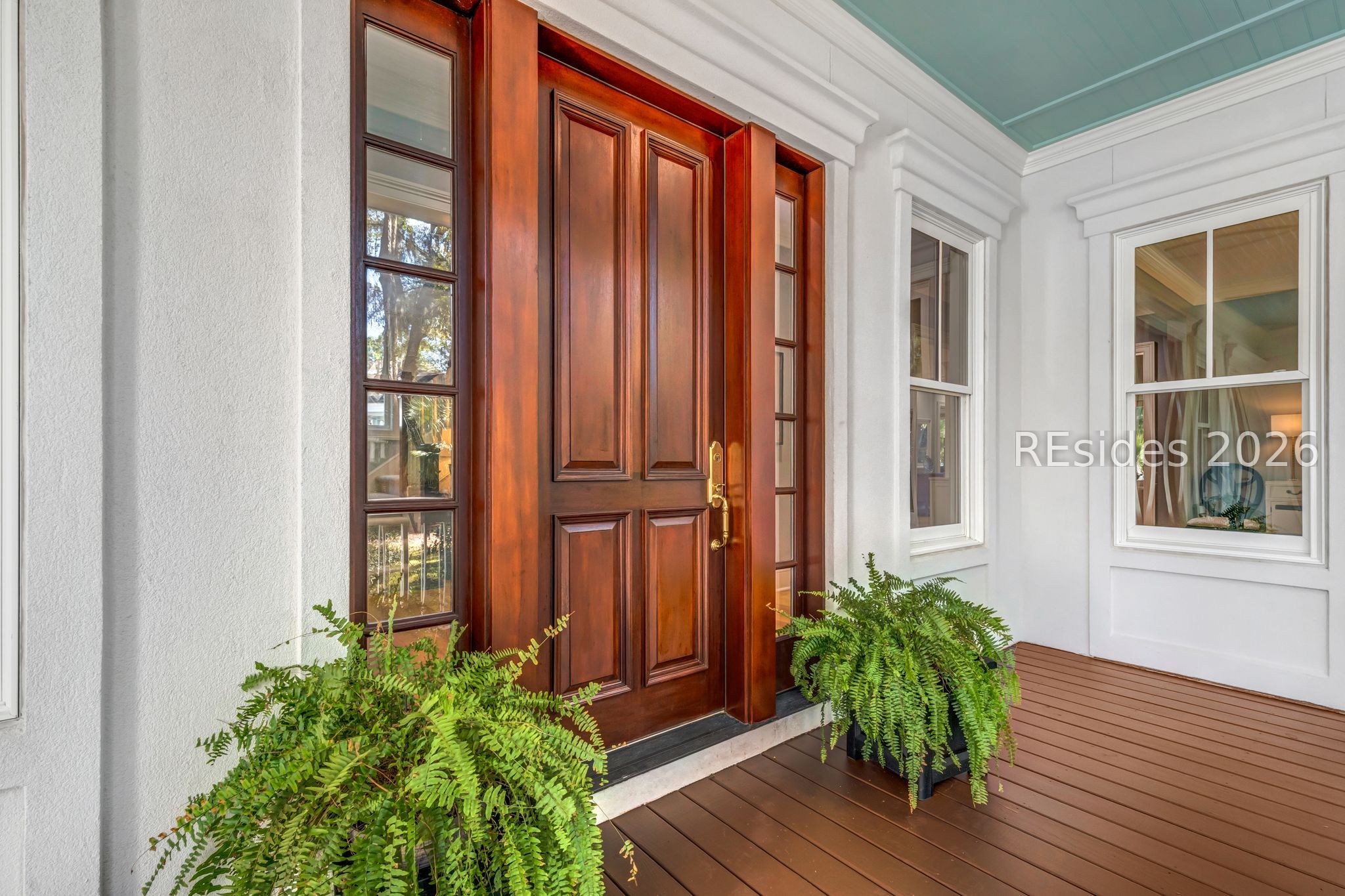 50 Hawthorne Road Bluffton, SC 29910 - Photo 2 of 59 Front door inside porch area