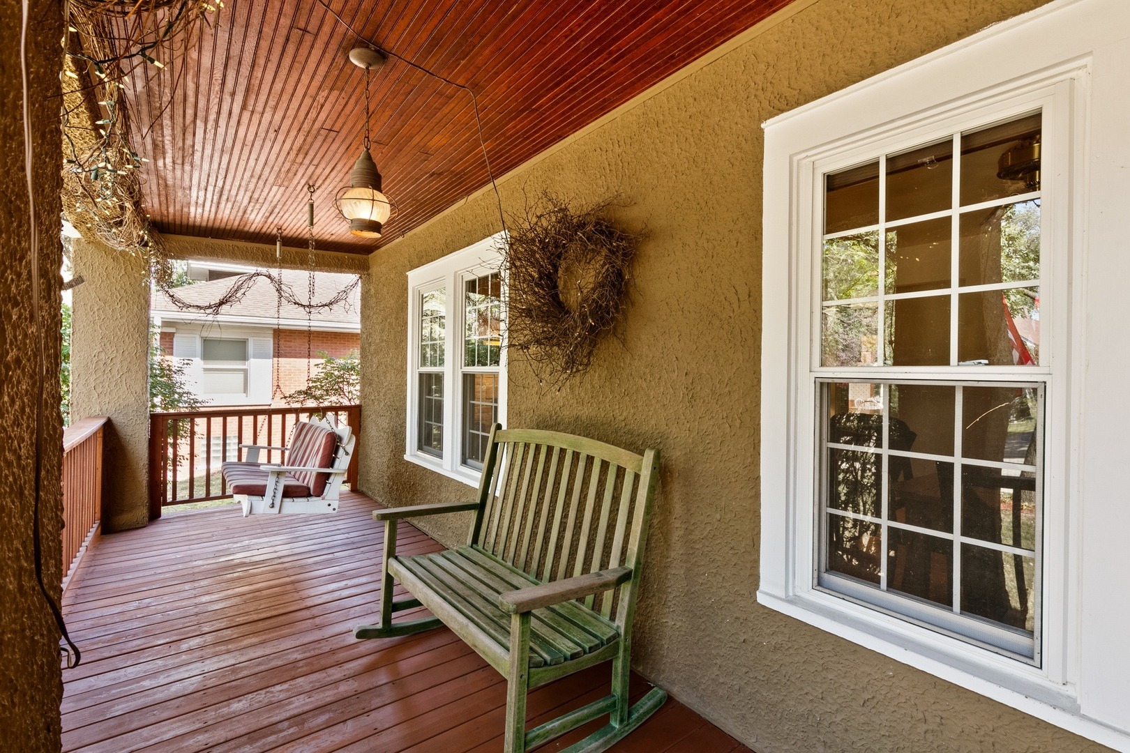 305 Olmsted Road Riverside, IL 60546 - Photo 2 of 33 a view of deck with a chair and wooden floor
