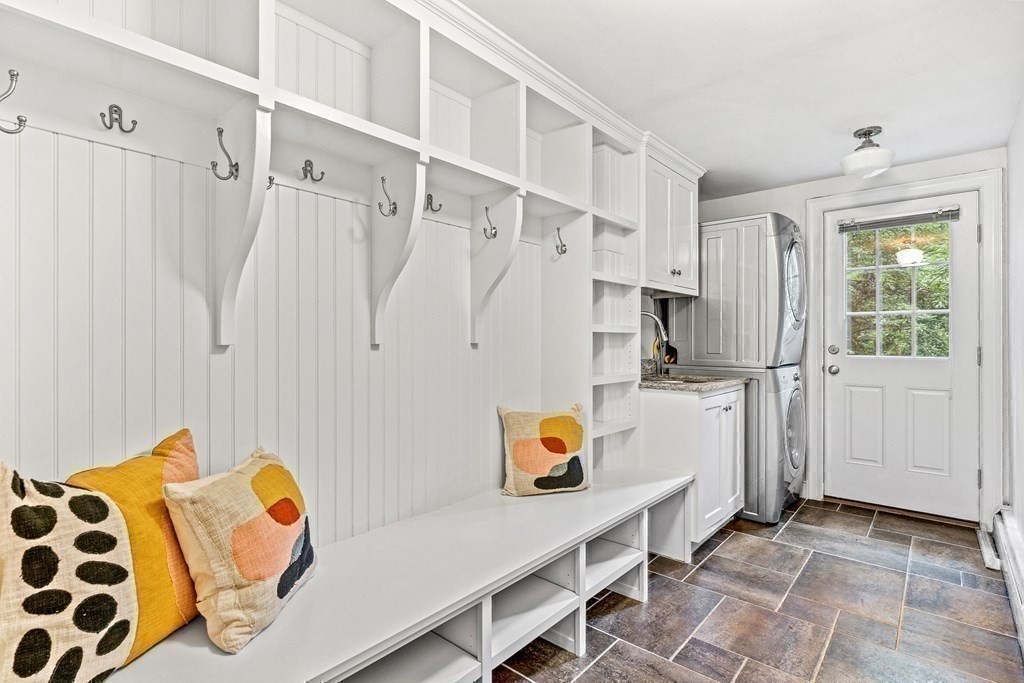 255 Westerly Road Weston, MA 02493 - Photo 27 of 35 a view of kitchen and utility room with windows