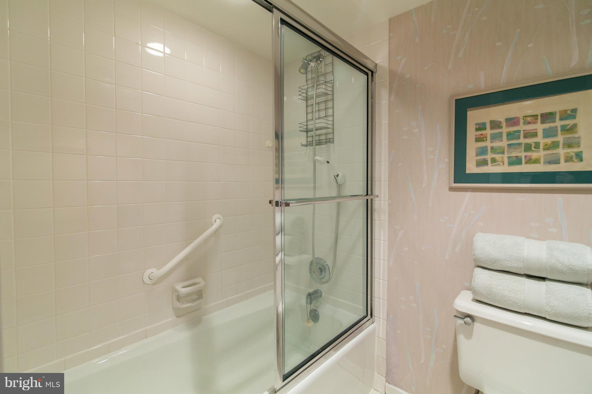 11915 State Rte 4707 Reston, VA 20191 - Photo 21 of 30 a bathroom with a shower and toilet