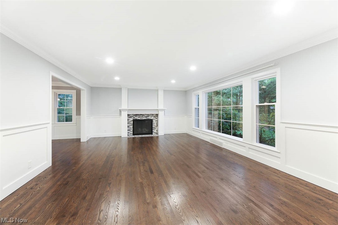 2905 Paxton Road Cleveland, OH 44120 - Photo 3 of 35 The living room features a fireplace and picture window