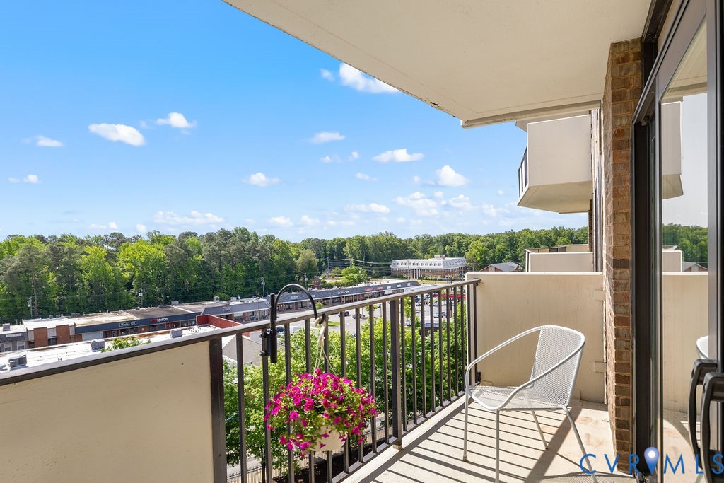 2956 Hathaway Road, Unit U704 Richmond, VA 23225 - Photo 14 of 42 Private balcony featuring a metal railing, light-c