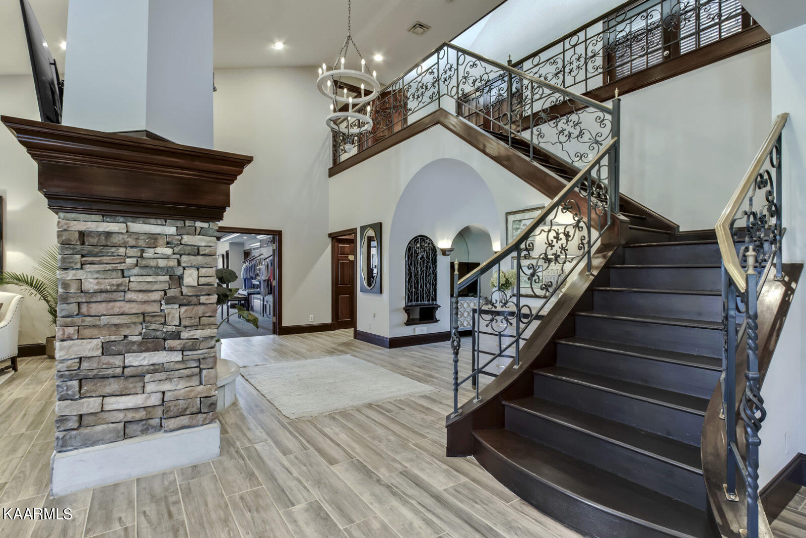 260 Bay Point Road Vonore, TN 37885 - Photo 8 of 14 Club stairway
