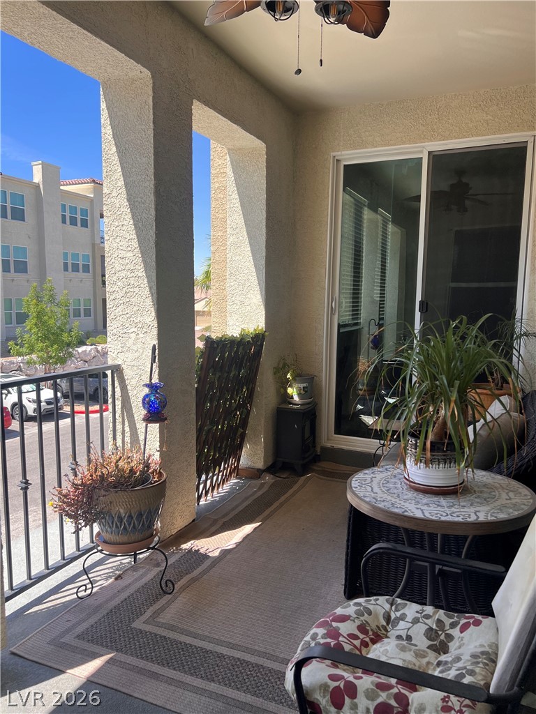 2555 Hampton Road, Unit 2207 Henderson, NV 89052 - Photo 18 of 34 An inviting private patio space offers comfortable outdoor living with ample room for relaxation.