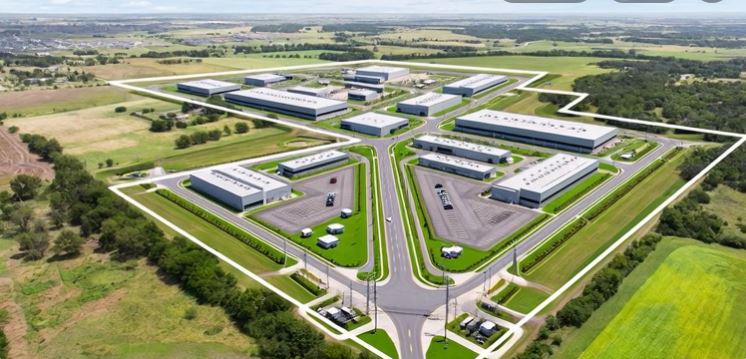 100 Rundberg Drive Jarrell, TX 76537 - Photo 2 of 32 Drone / aerial view of industrial structures