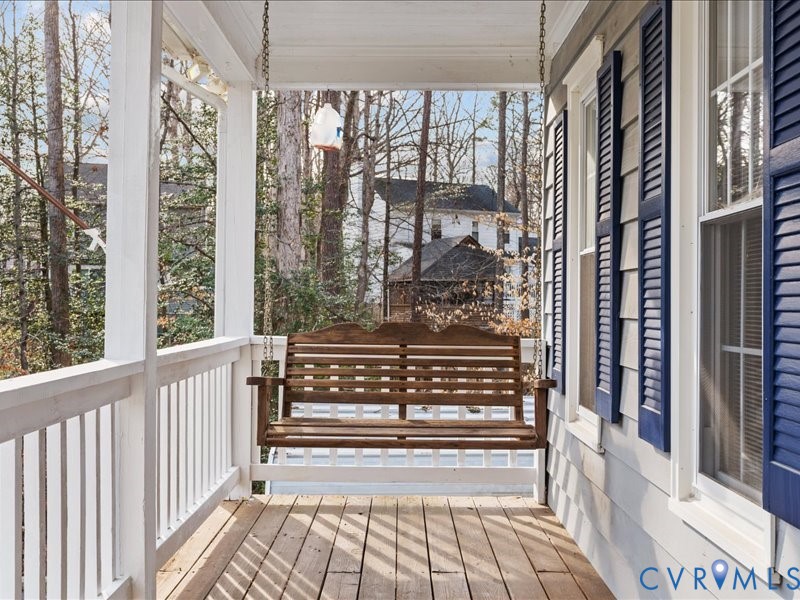 11906 Lockett Ridge Place Midlothian, VA 23114 - Photo 4 of 20 View of wooden porch