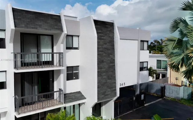 a car parked in the parking lot