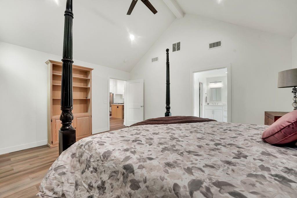 4035 Cedarview Road Dallas, TX 75287 - Photo 5 of 31 a bedroom with a bed and a dresser